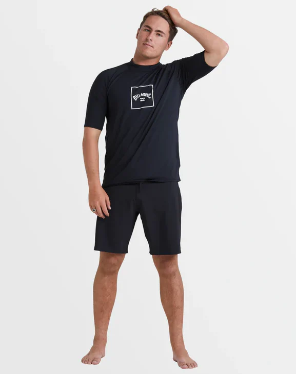 Billabong Boxed Arch RF Short Sleeve Rash Top - Win26