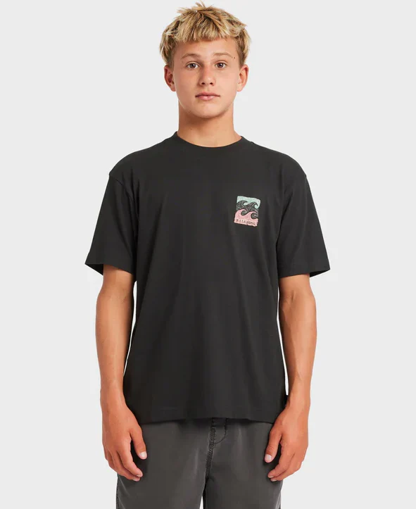 Billabong Boys Crayon Wave T-Shirt - Sum25