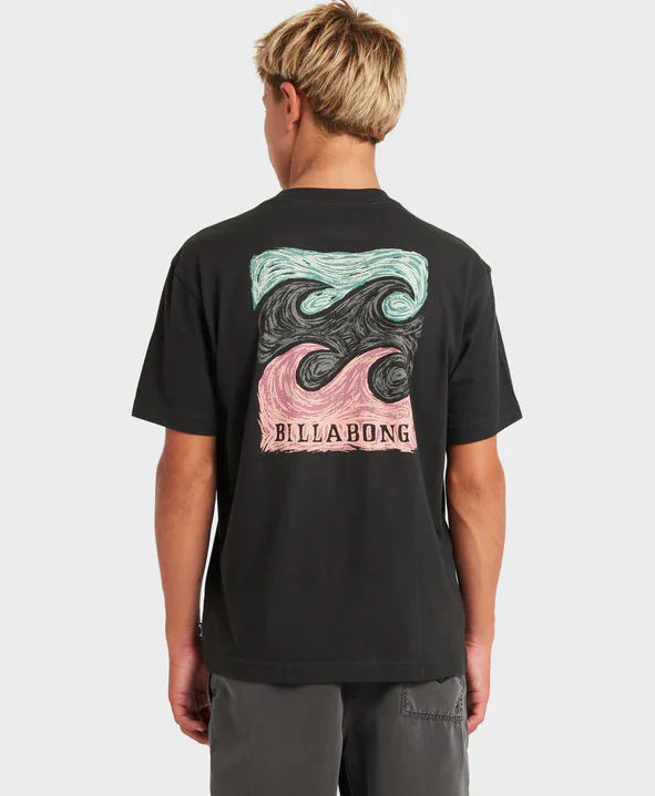 Billabong Boys Crayon Wave T-Shirt - Sum25 - Image 2
