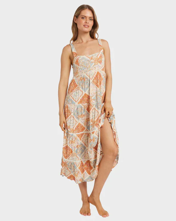 Billabong Forever Folk Shine Midi Dress - Sum25 - Image 2
