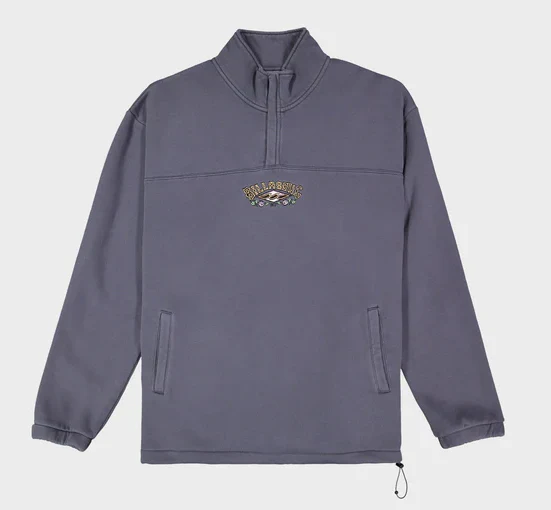Billabong King Prawn 1/4 Zip Men's Crew - Win26