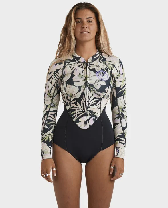 Billabong Salty Dayz Natural 2mm L/S Sping Wetsuit - Sum25