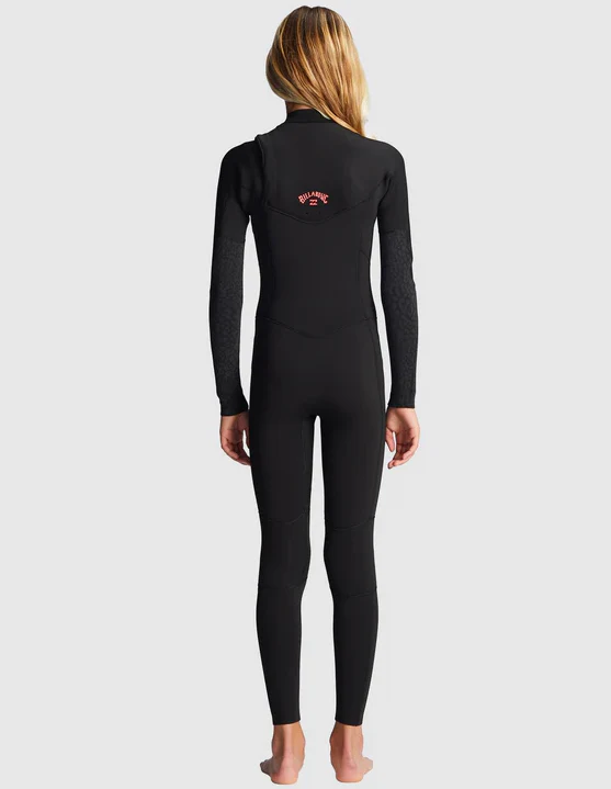 Billabong Girls Synergy 4/3mm CZ GBS Wetsuit - Win25 - Image 2