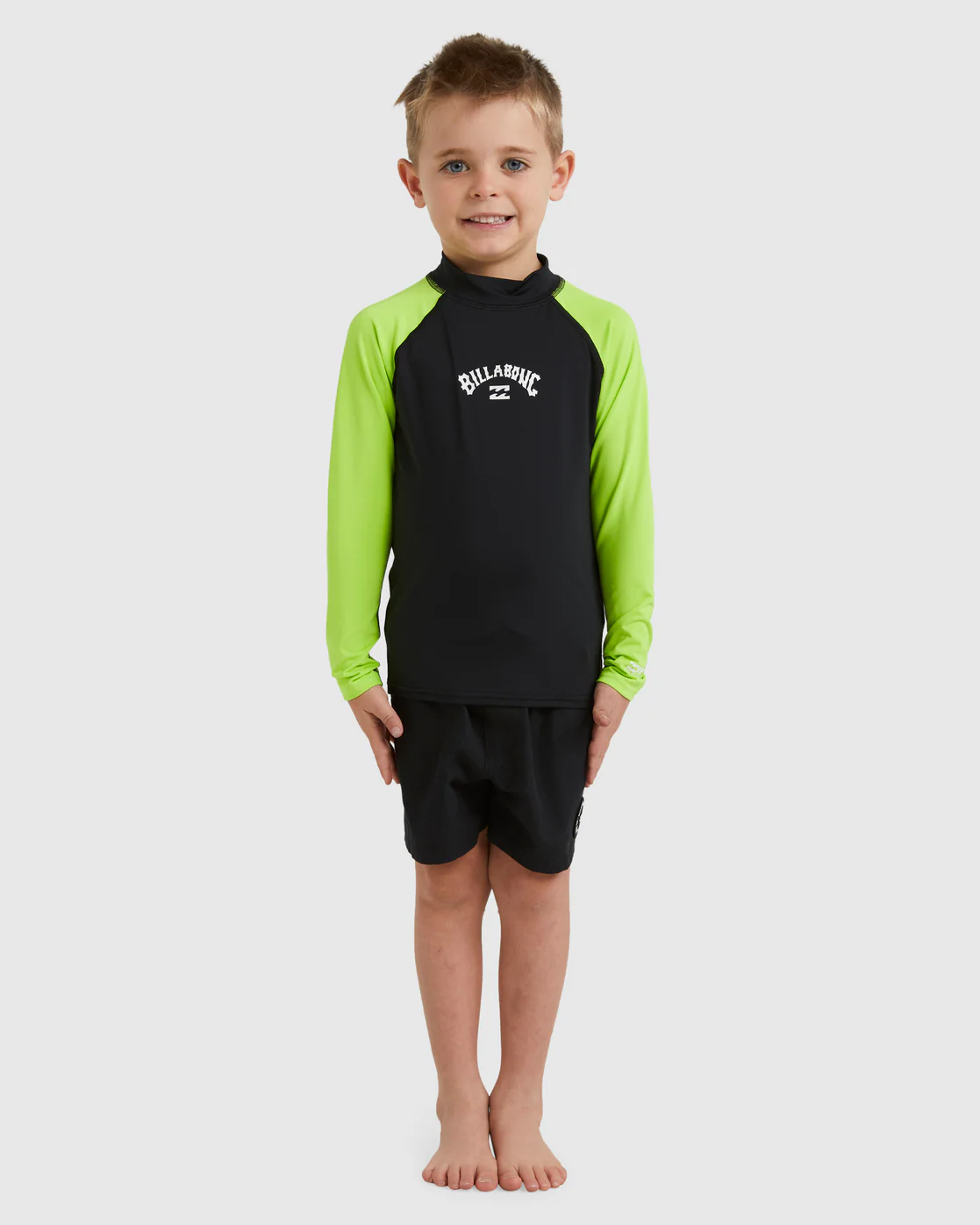 Billabong Groms All Day Arch Long Sleev Rash Top - Win26 - Image 2