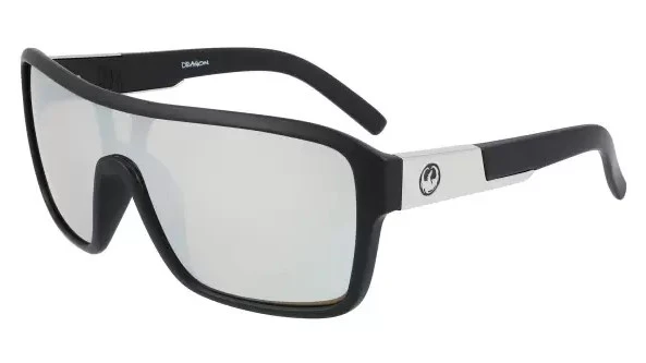 Dragon Remix Matte Black w/LL Silver Ion Sunglasses