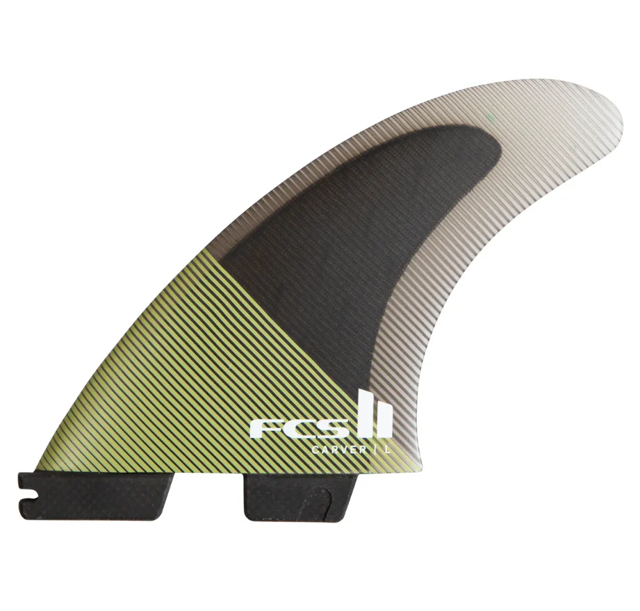 FCS 2 Carver PC Tri Surfboard Fins Set - medium