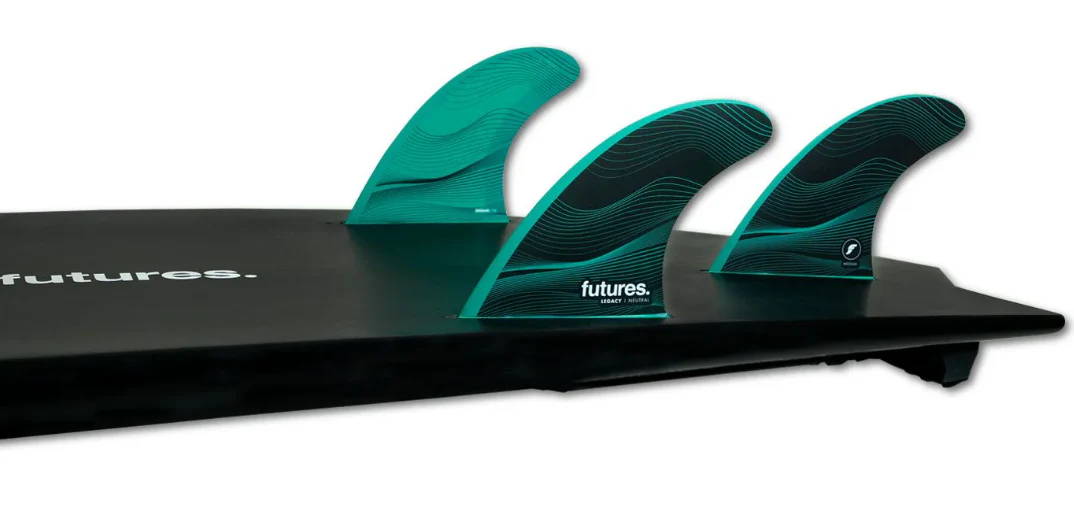 Futures Fins Legacy F6 HC Thruster Surfboard Fin Set (med)