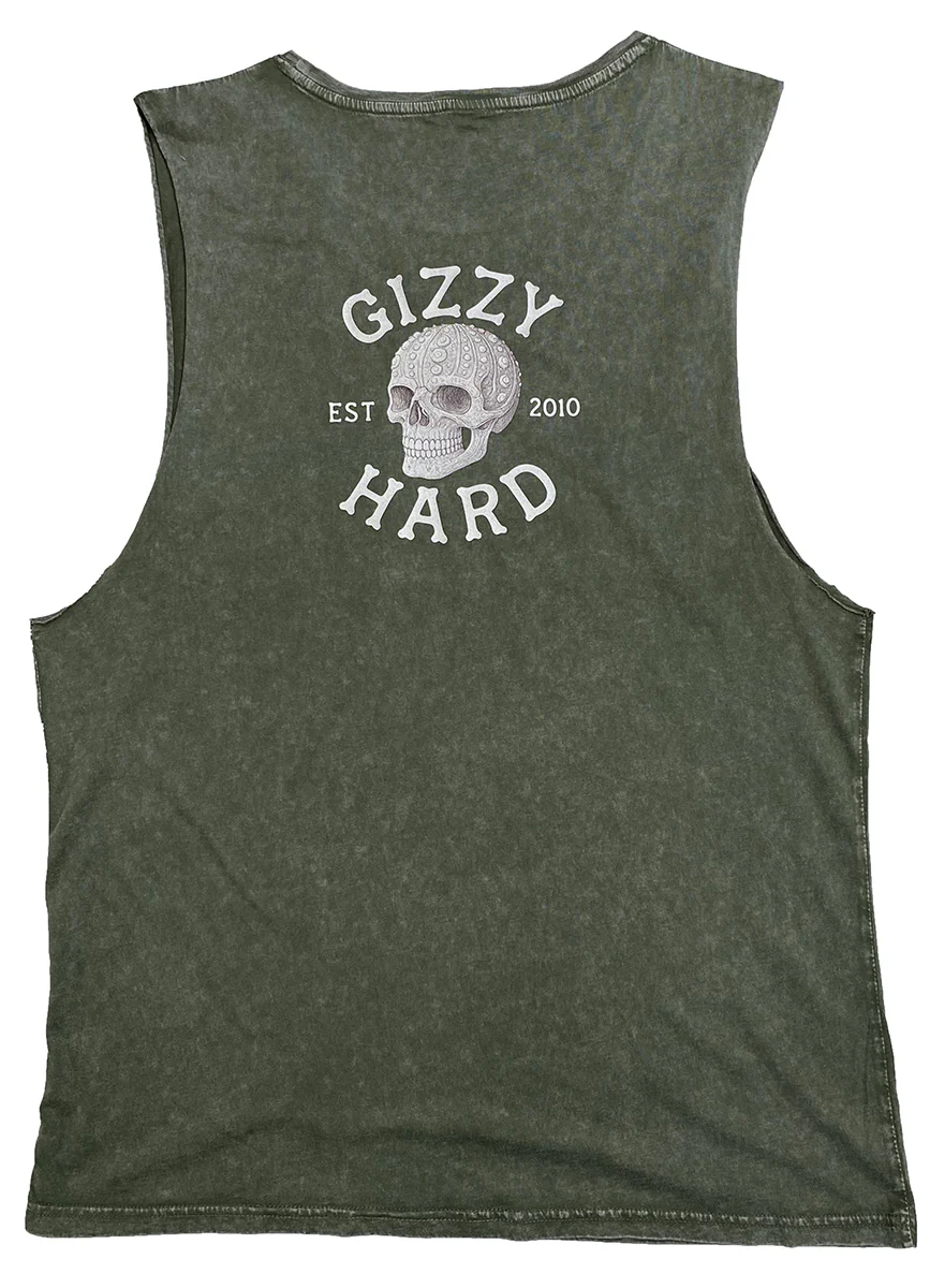 Gizzy Hard Kai On My Mind Stonewash Muscle - Image 2