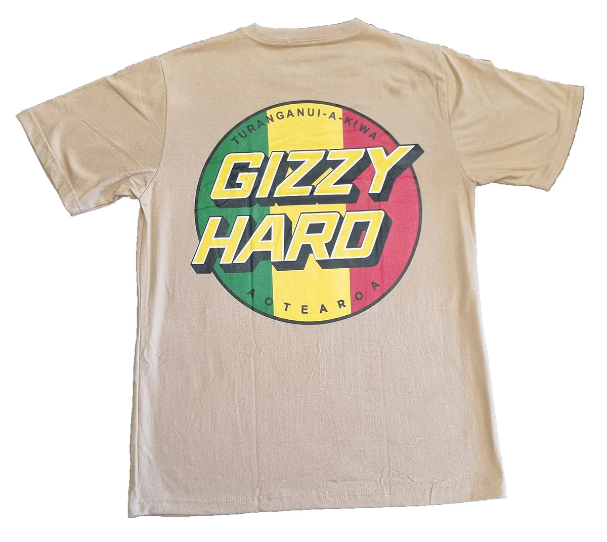 Gizzy Hard Giant Rasta Spots Tee - Image 6