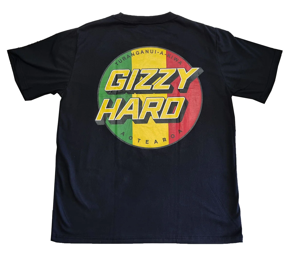 Gizzy Hard Giant Rasta Spots Tee - Image 7