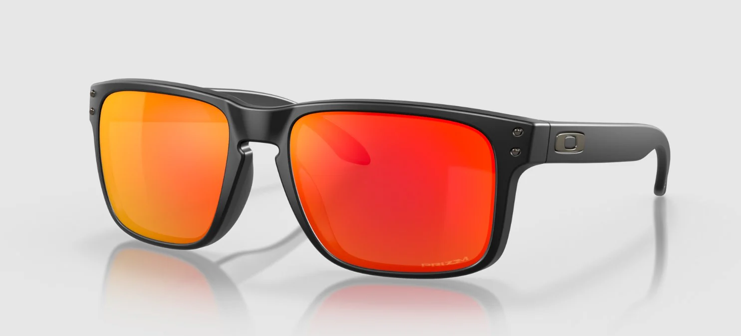 Oakley Holbrook XL Matte Black/Prizm Ruby Sunglasses
