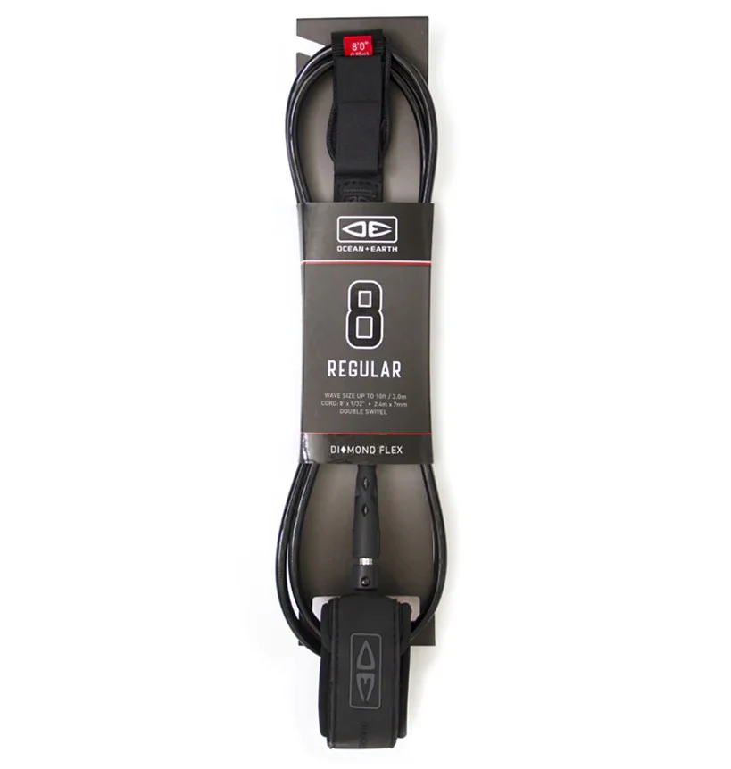 OCEAN AND EARTH REGULAR 8 FOOT LEASH