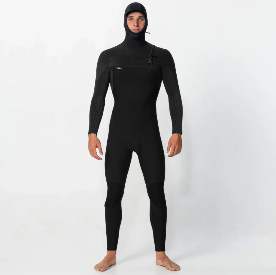 O'Neill Hyperfreak 4/3+mm Hooded Chest Zip Wetsuit - Win26