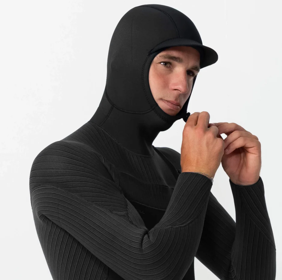 O'Neill Hyperfreak 4/3+mm Hooded Chest Zip Wetsuit - Win26 - Image 4