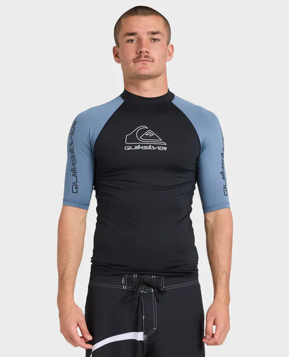 Quiksilver On Tour Short Sleeve Mens Rashie - Win26