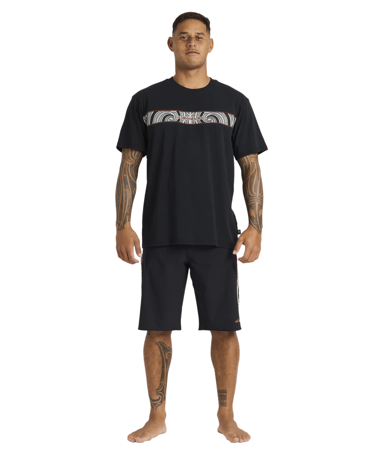 Quiksilver Tai Kehu Takarangi Panel T-Shirt - Sum25