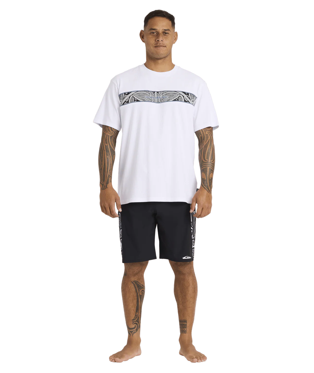 Quiksilver Tai Kehu Takarangi Panel T-Shirt - Sum25 - Image 2