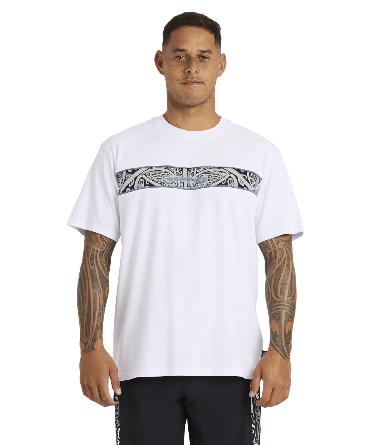 Quiksilver Tai Kehu Takarangi Panel T-Shirt - Sum25 - Image 6
