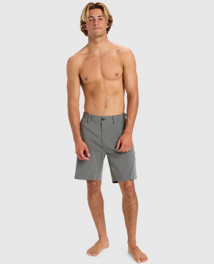 Quiksilver Union Heather 19" Amphibian Shorts - Sum25