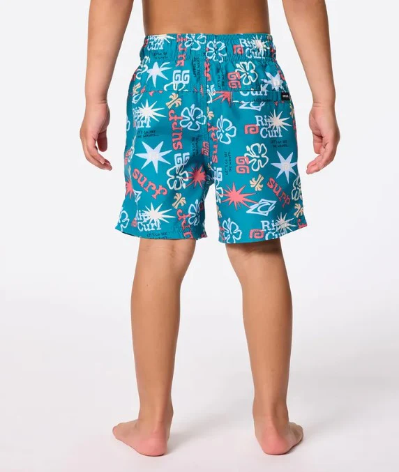 Rip Curl Boys Wave Dayz Volley Shorts - Sum25 - Image 3