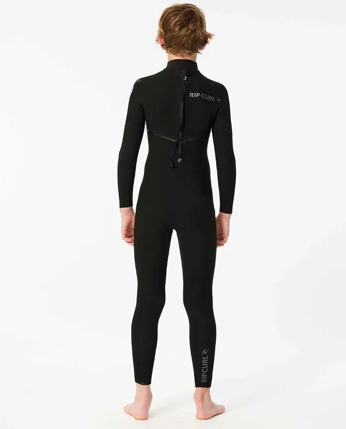 Rip Curl Youth E Bomb 3/2 GBS Back Zip Wetsuit - Sum25 - Image 2