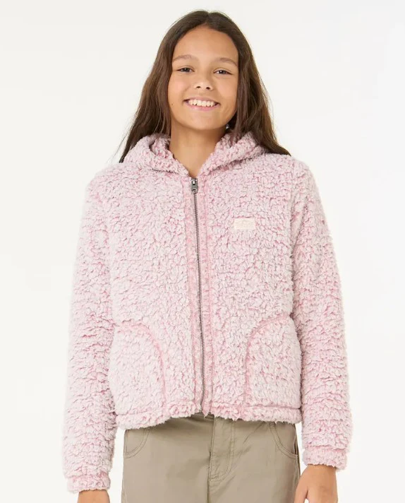Rip Curl Girls Dark N Stormy Zip Through Hoodie - Win25