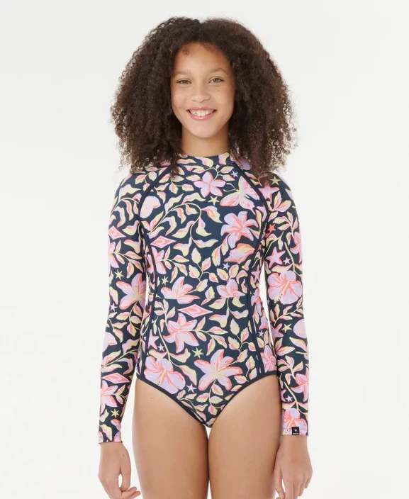 Rip Curl Sunset Skies Girls LS Surfsuit - Sum25