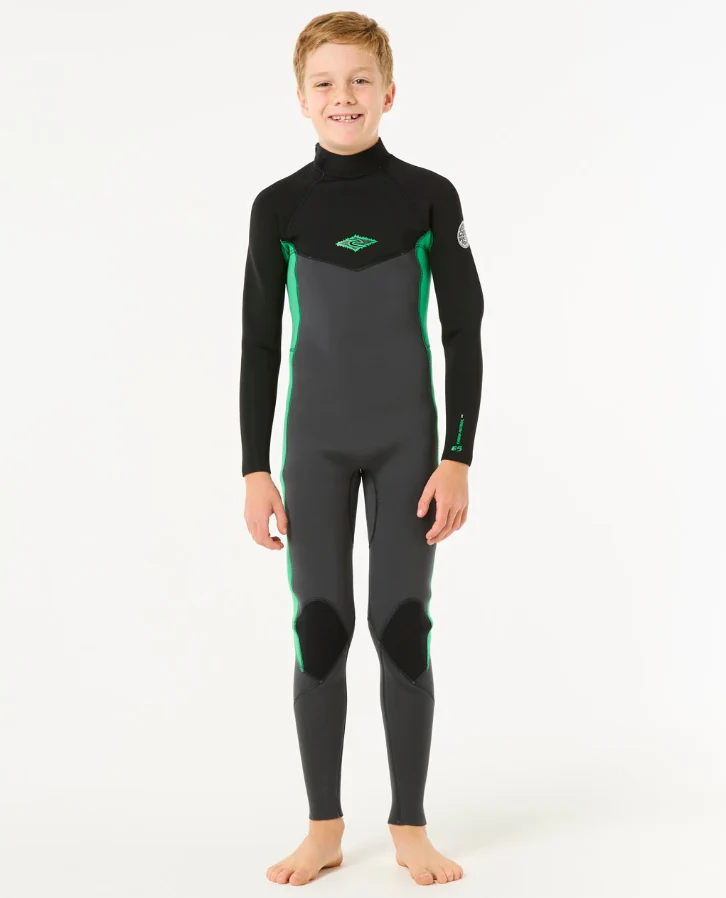 Rip Curl Kids Dawn Patrol 4/3mm GBS BZ Wetsuit - Win26
