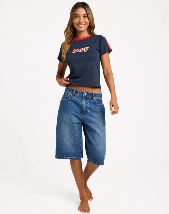Roxy Game Time Baby Tee - Win26