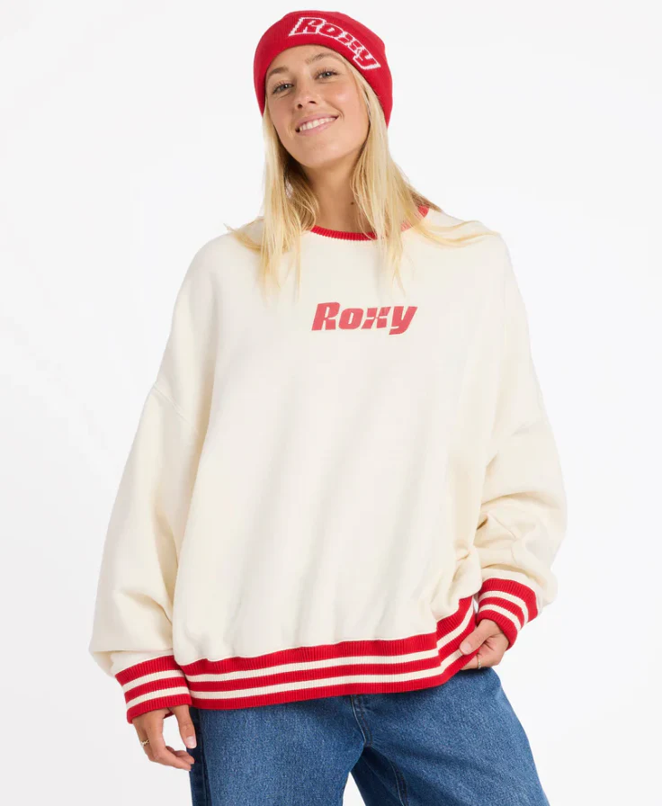 Roxy Game Time Women's Crew - Win26 - Image 2