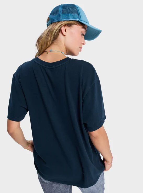 Roxy Sunny Oversize Stone Wash Womens Tee - Sum25 - Image 3