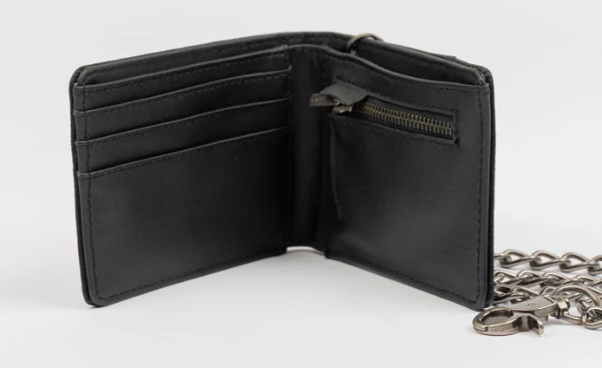 Rusty District Chain PU Wallet - Image 3