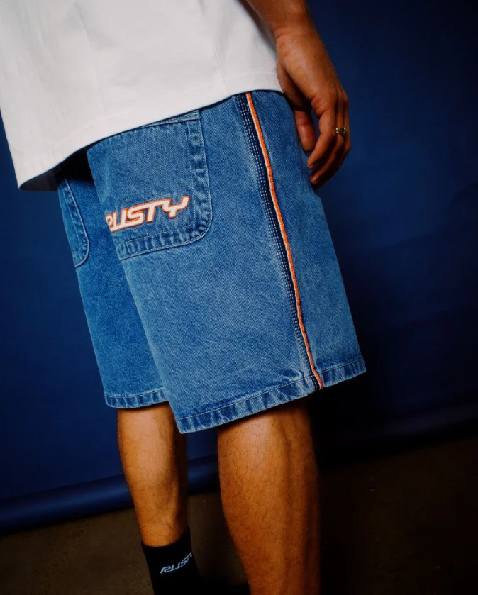 Rusty Flip Daddy 2.0 Denim Shorts - Sum25 - Image 2