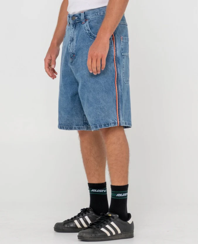 Rusty Flip Daddy 2.0 Denim Shorts - Sum25 - Image 3