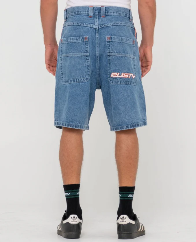 Rusty Flip Daddy 2.0 Denim Shorts - Sum25 - Image 5