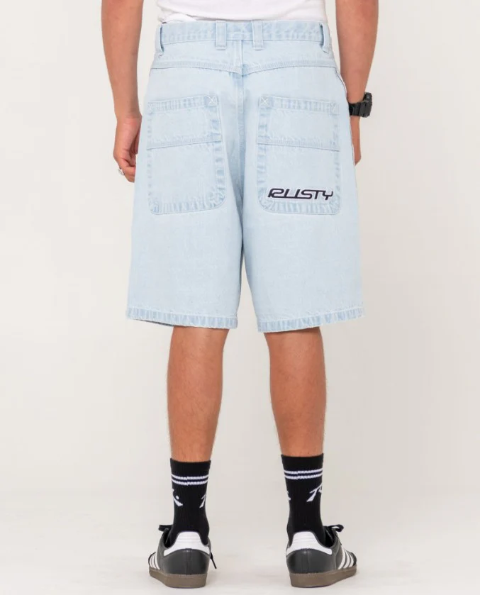 Rusty Flip Daddy 2.0 Denim Shorts - Sum25 - Image 5