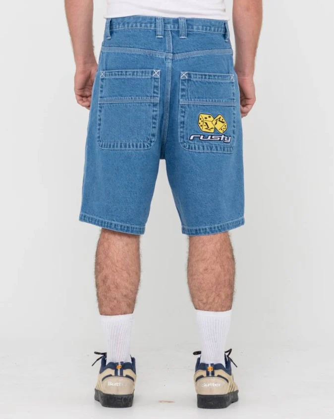 Rusty Flip Daddy All In Jort Denim Shorts - Sum24 - Image 2