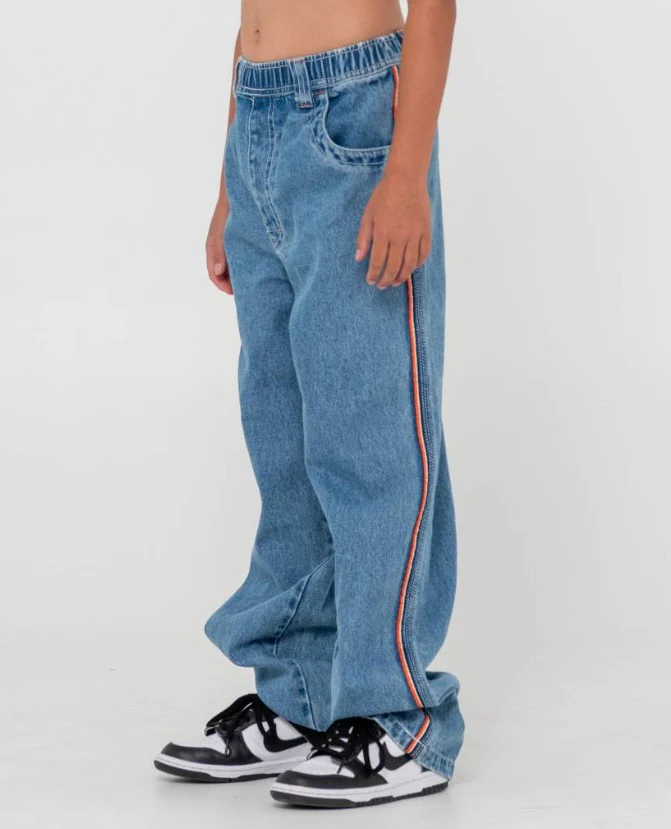 Rusty Flip Daddy 2.0 Boys Denim Jeans - Win26 - Image 2