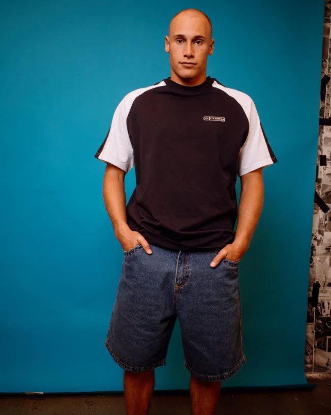 Rusty Flip Daddy Low Ballin 23" Denim Shorts - Sum25