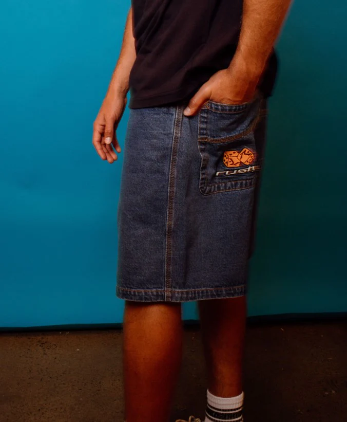 Rusty Flip Daddy Low Ballin 23" Denim Shorts - Sum25 - Image 2