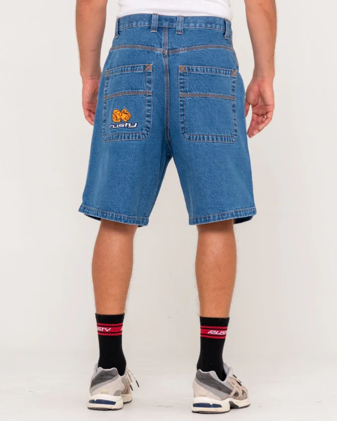 Rusty Flip Daddy Low Ballin 23" Denim Shorts - Sum25 - Image 4