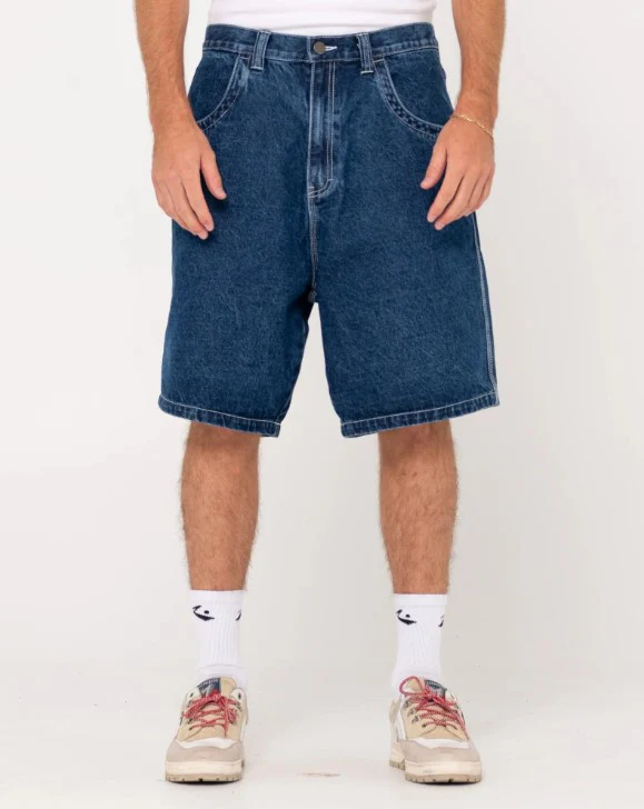 Rusty Flip Daddy Tapeless Denim Shorts - Sum24 - Image 2