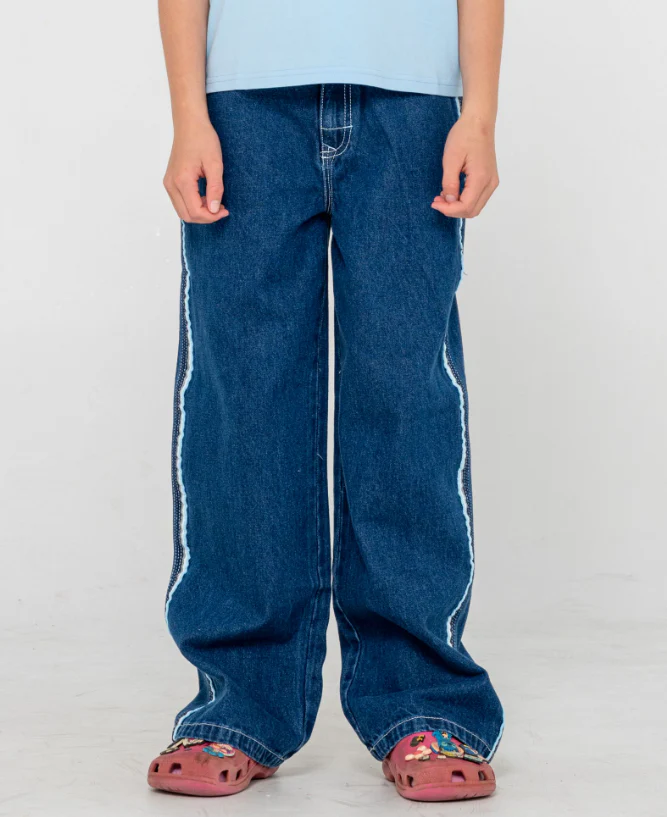 Rusty Flip Girl Low Rise Denim Jeans - Win26