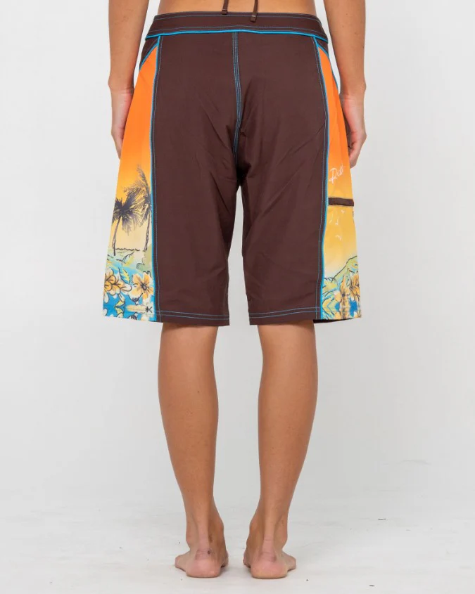 Rusty La Cabana Low Rise Long Womens Boardshorts - Sum25 - Image 4