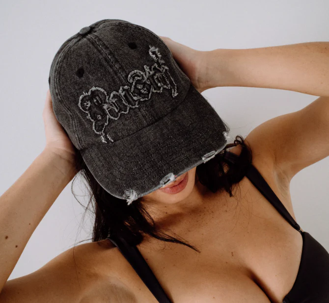 Rusty Roxanne Denim Womens Dad Cap - Win26