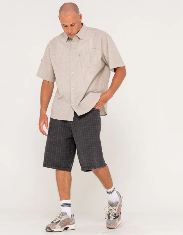 Rusty Stasha Pocket Short Sleeve Men's Shirt - Sum25