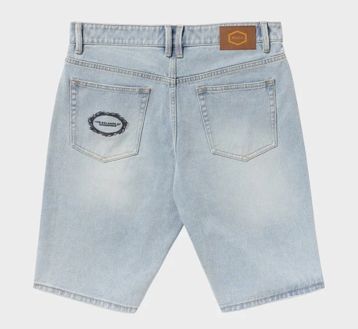 RVCA Dayshift 22" Mens Denim Shorts - Sum25 - Image 4