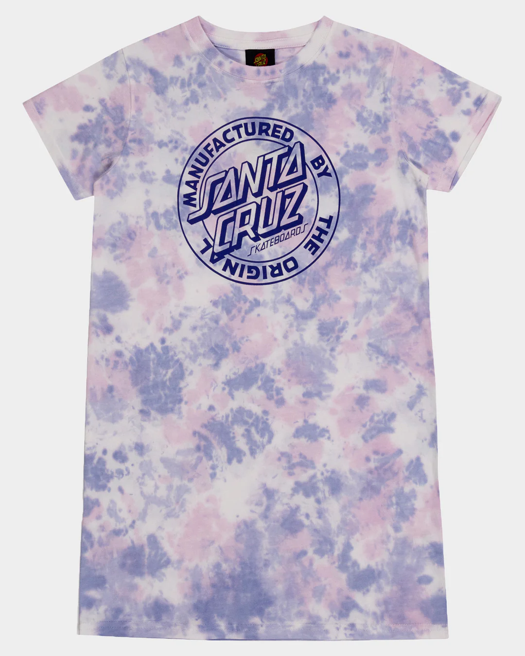 Santa Cruz Girls MFG Dot Mono Front Tee Dress - Sum24