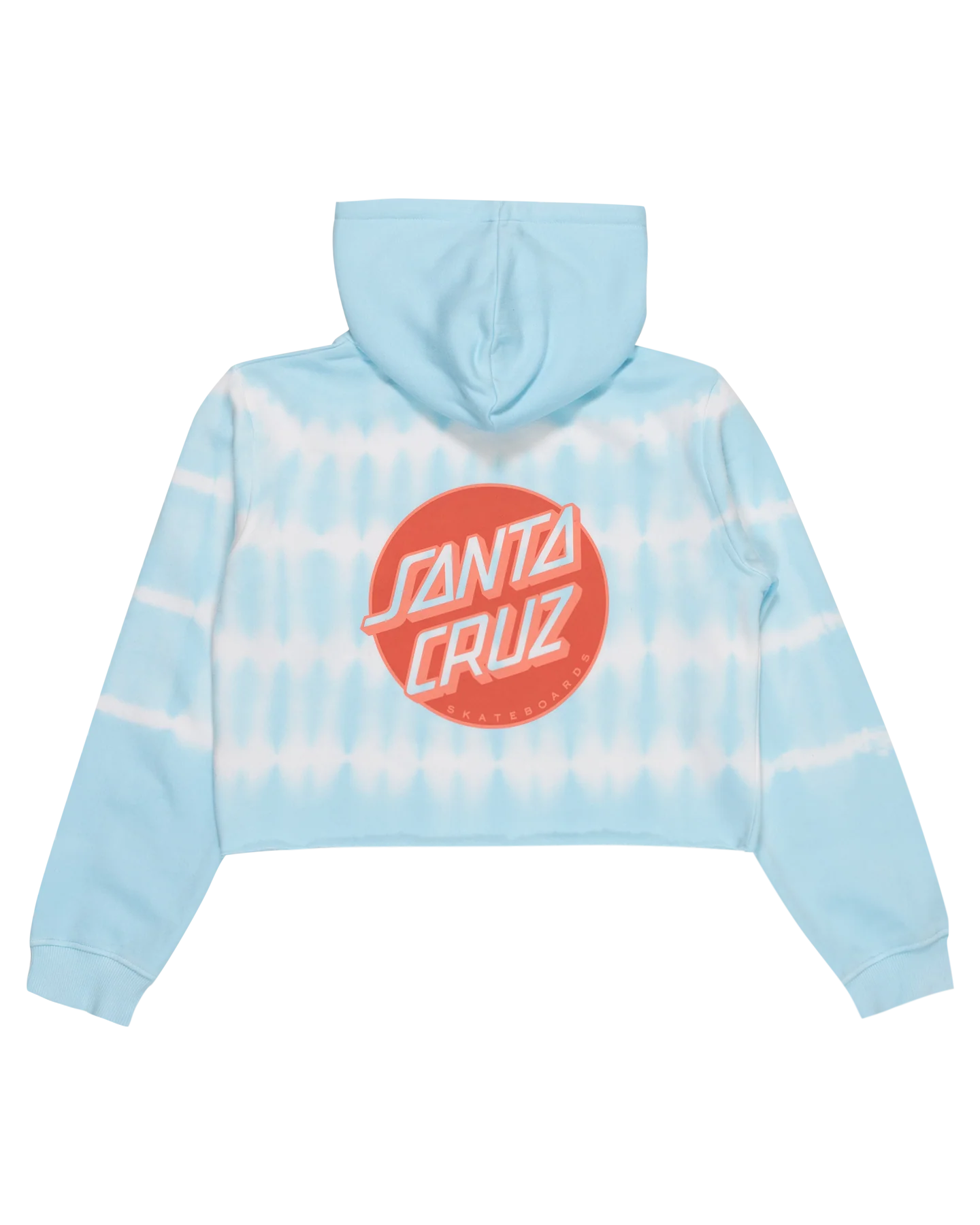 Santa Cruz Girls Other Dot Redux Cropped Hoodie - Sum25 - Image 2