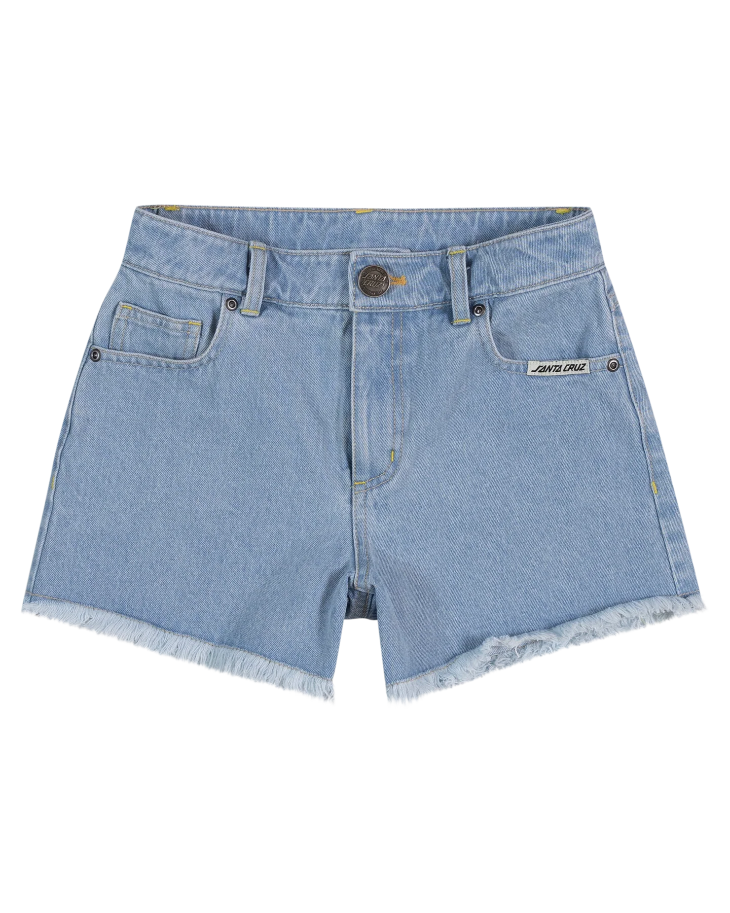 Santa Cruz Girls Retro Dot Denim Shorts - Sum25 - Image 2